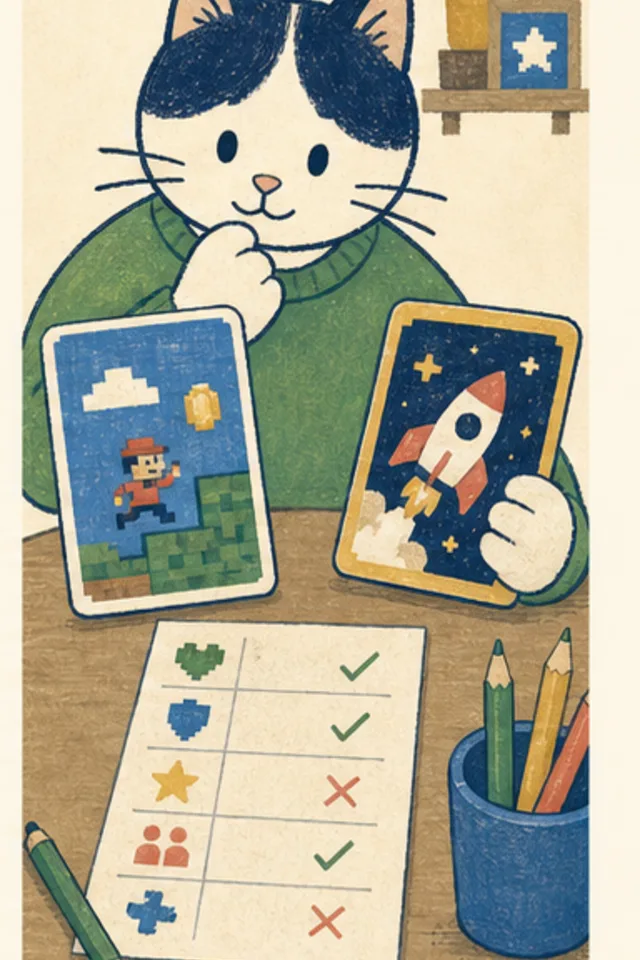 A warm storybook illustration for What Makes a Browser Game Kid-Friendly?